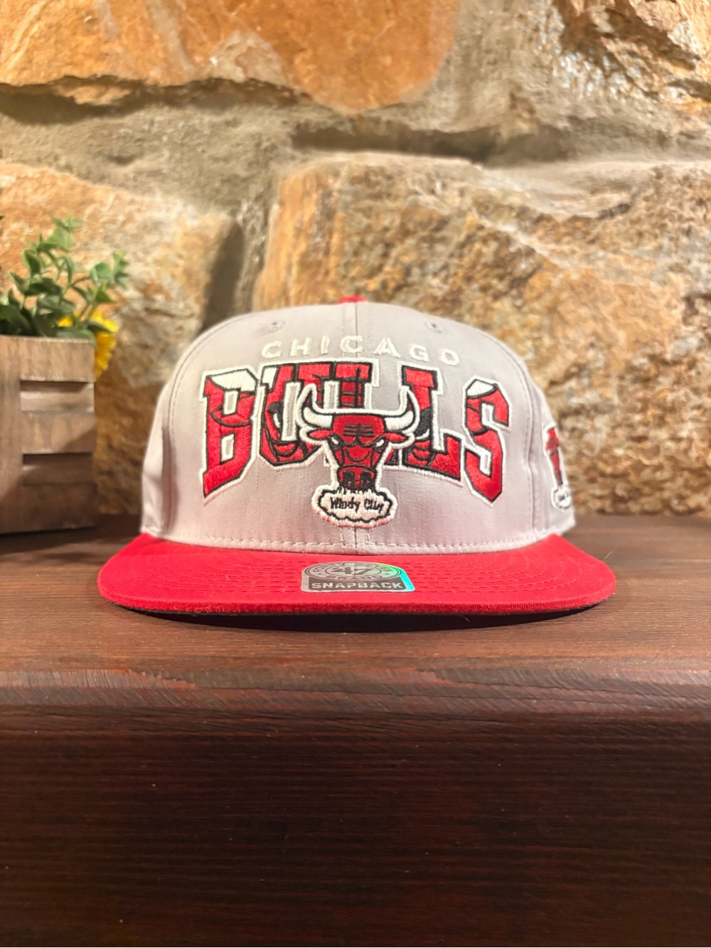 Chicago Bull 47 brand SnapBack
